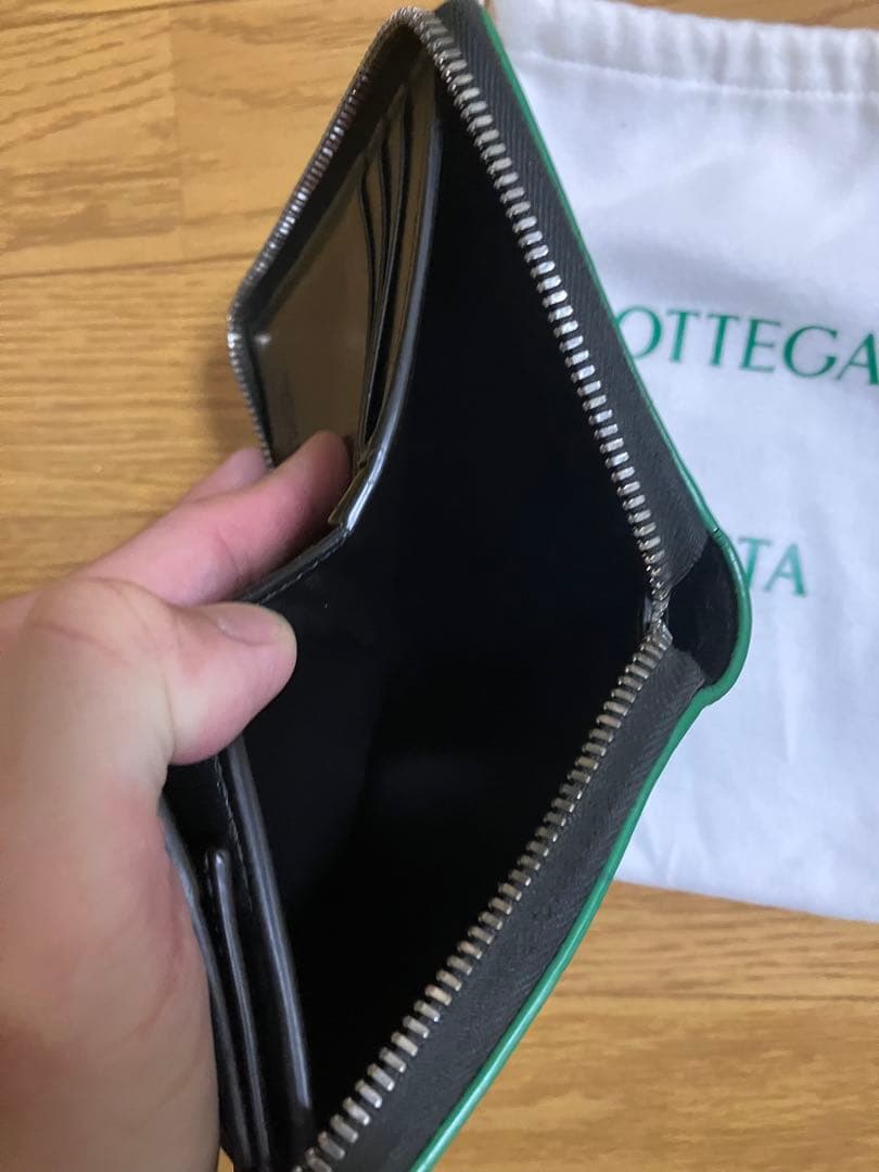 BOTTEGA VENETAボッテガ　カセットラウンドファスナーウォレット美品