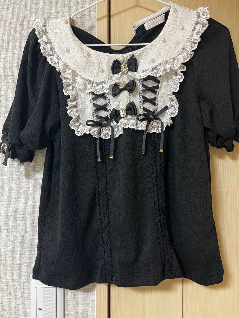 LIZLISA リズリサ ダブルスピンドルカットトップス