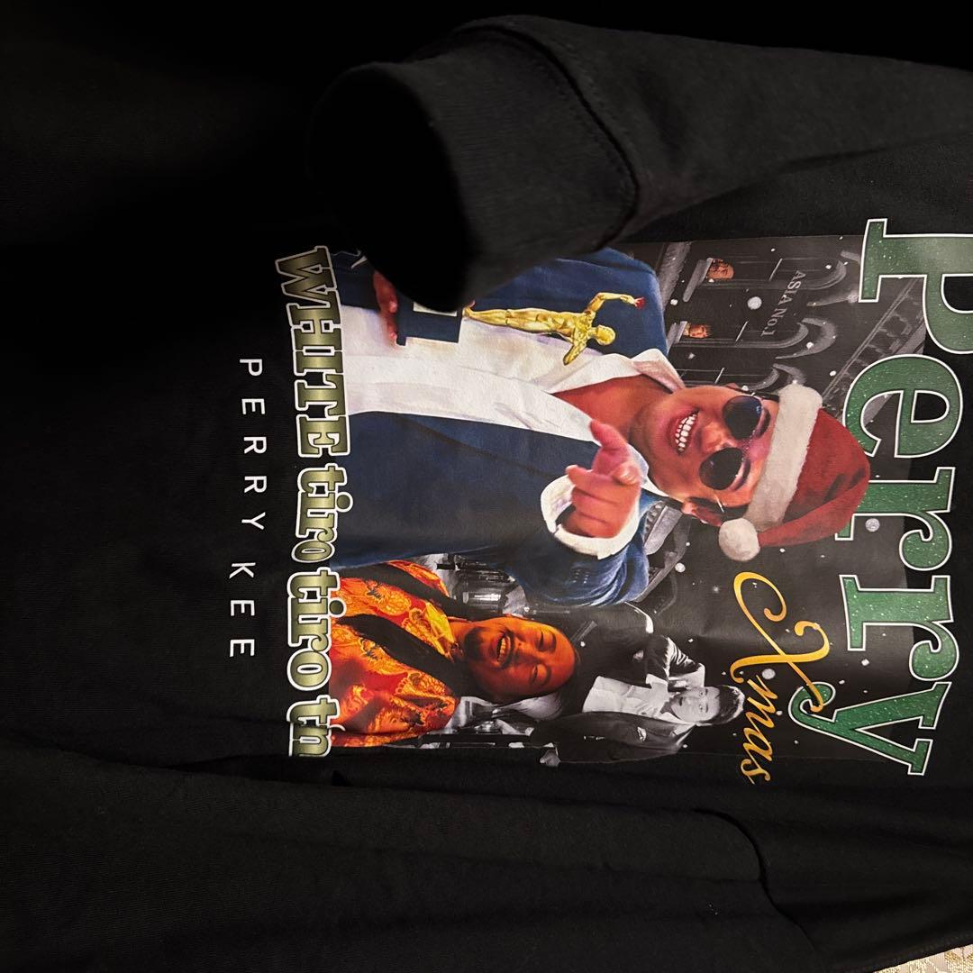 (*̑様 おまけ付き　ロバート秋山　ペリーキー　ブラック スウェット Lサイズ