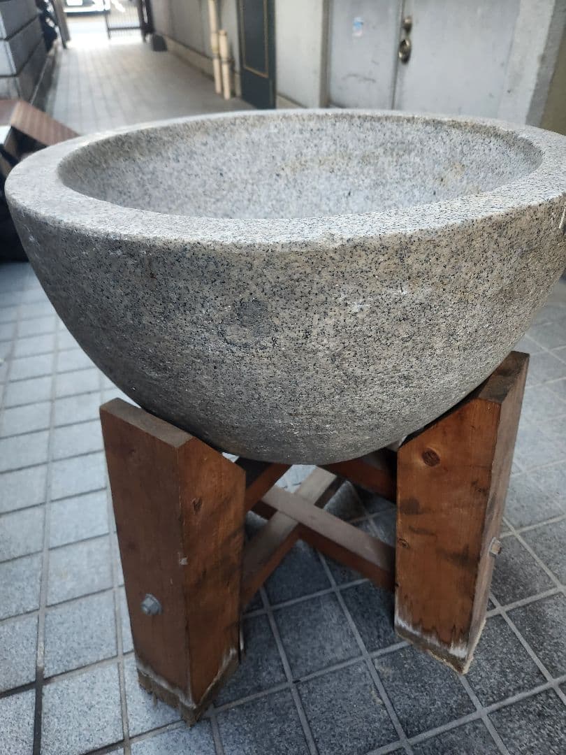 餅つき　臼と杵セット