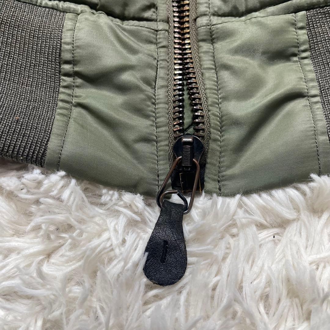 AVIREX MA-1 フライトジャケット 初期型レプリカ セージグリーン M