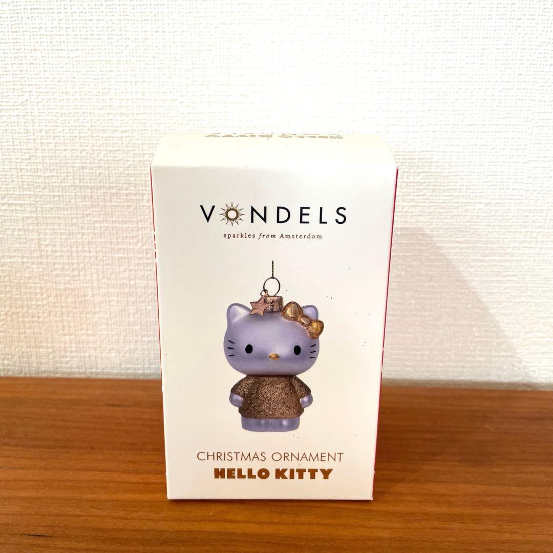 ガラスオーナメント　ハローキティ　VONDELS