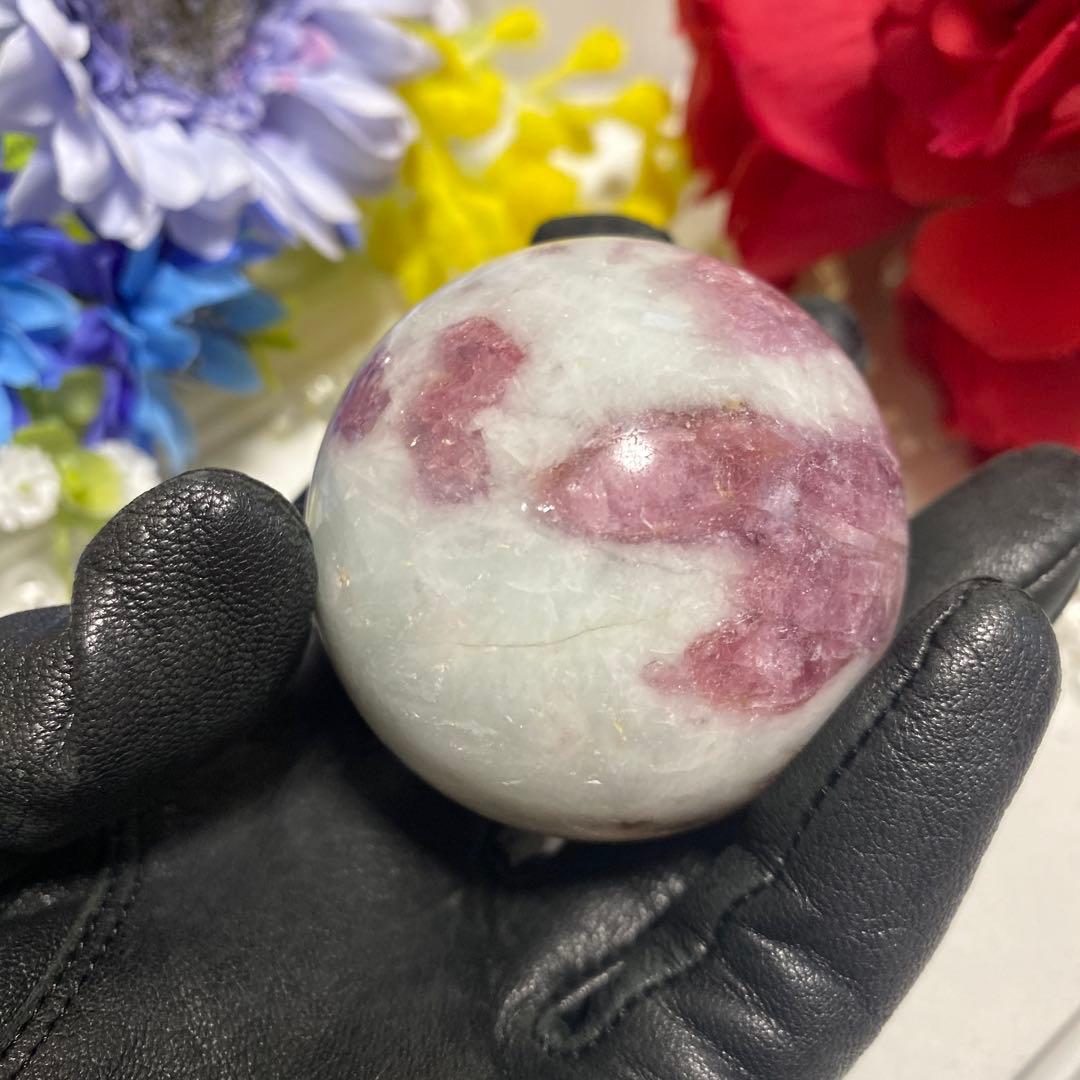 ピンクトルマリン スフィア 50.8mm