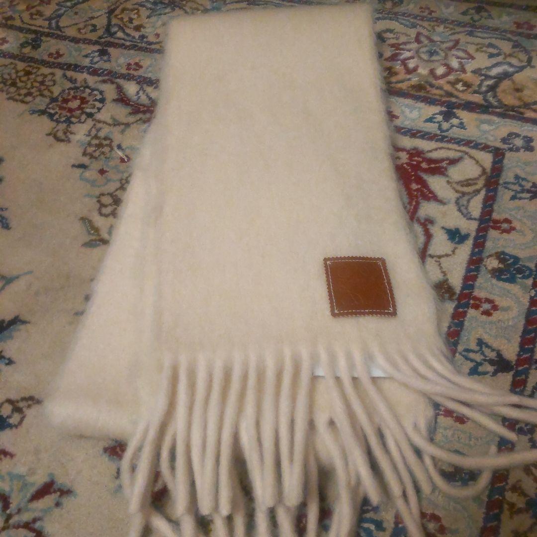 ロエベ モヘアマフラー