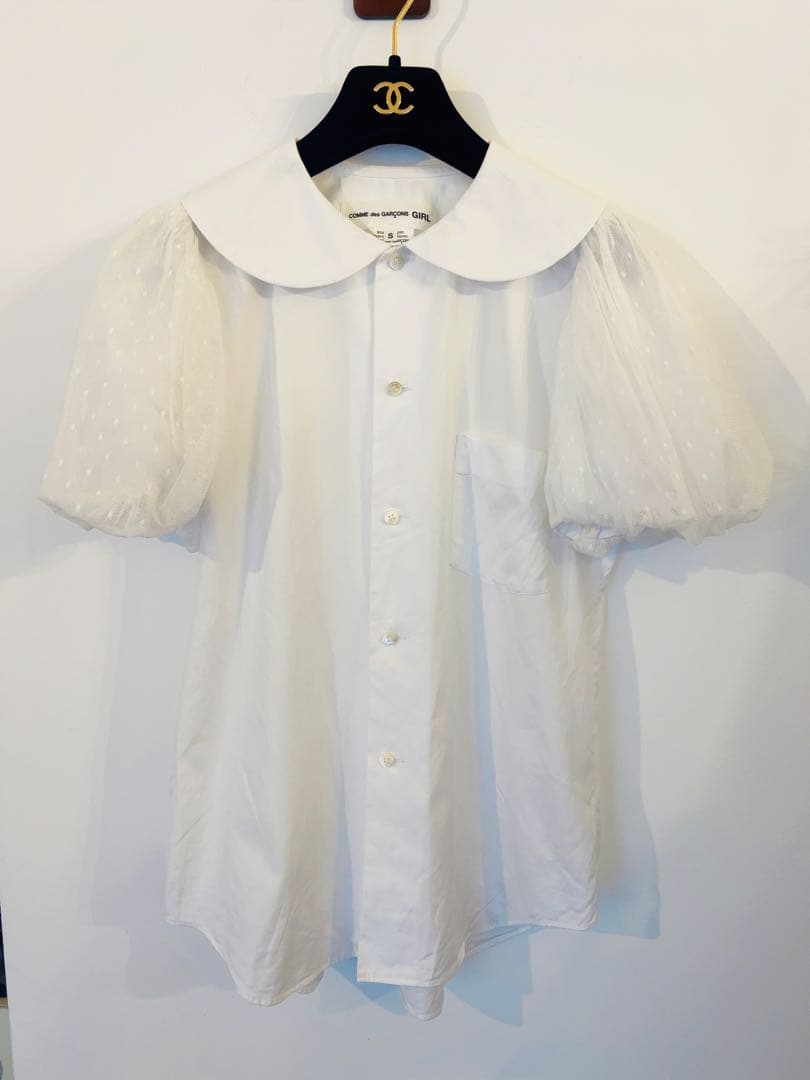 COMME des GARCONS GIRL パフスリーブブラウス　半袖