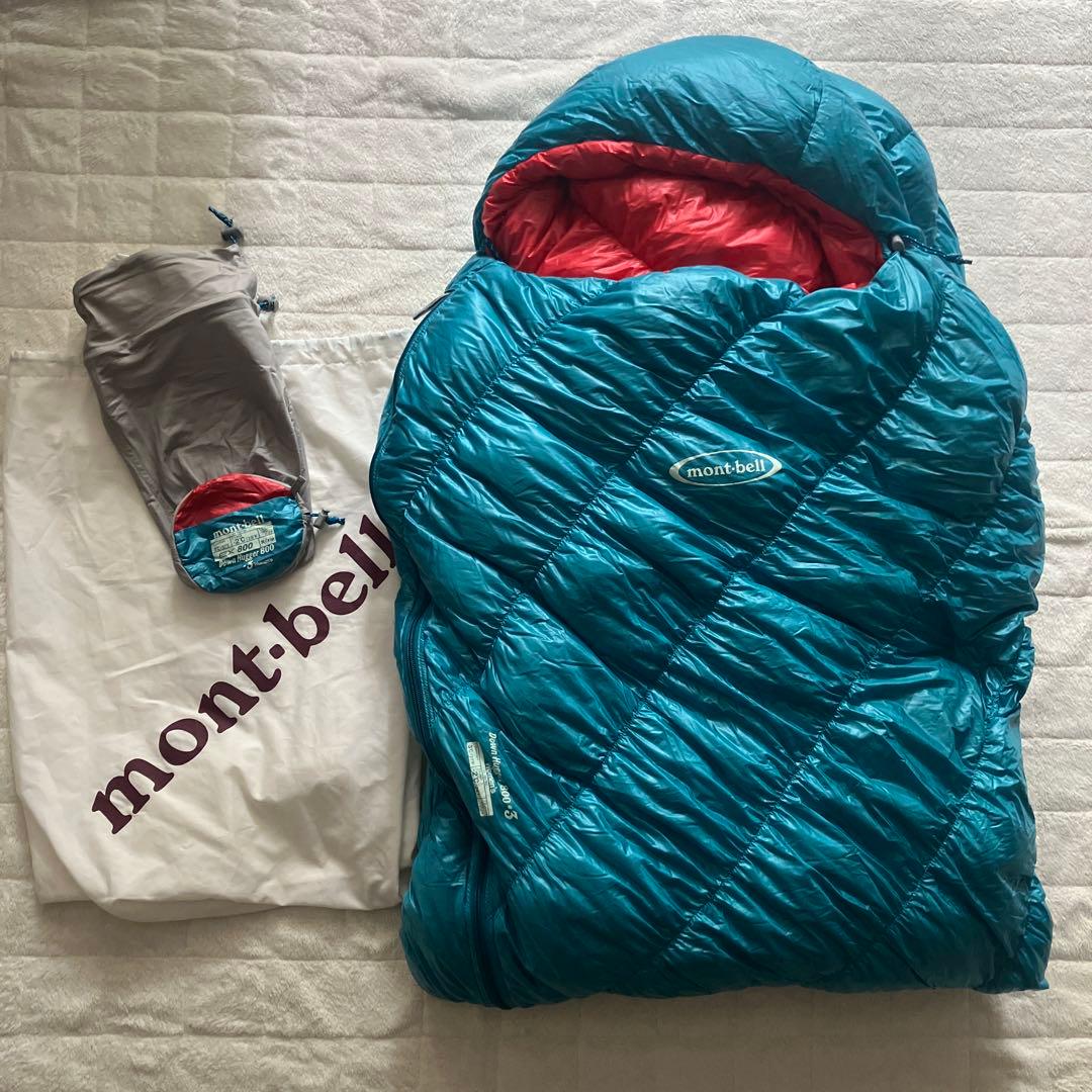モンベル ダウンハガー800 #3 women's 女性用 寝袋