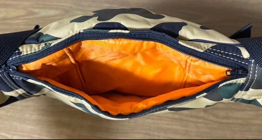 早い者勝ち価格！アベイシングエイプ ポーター コラボ 迷彩 ウエストポーチ