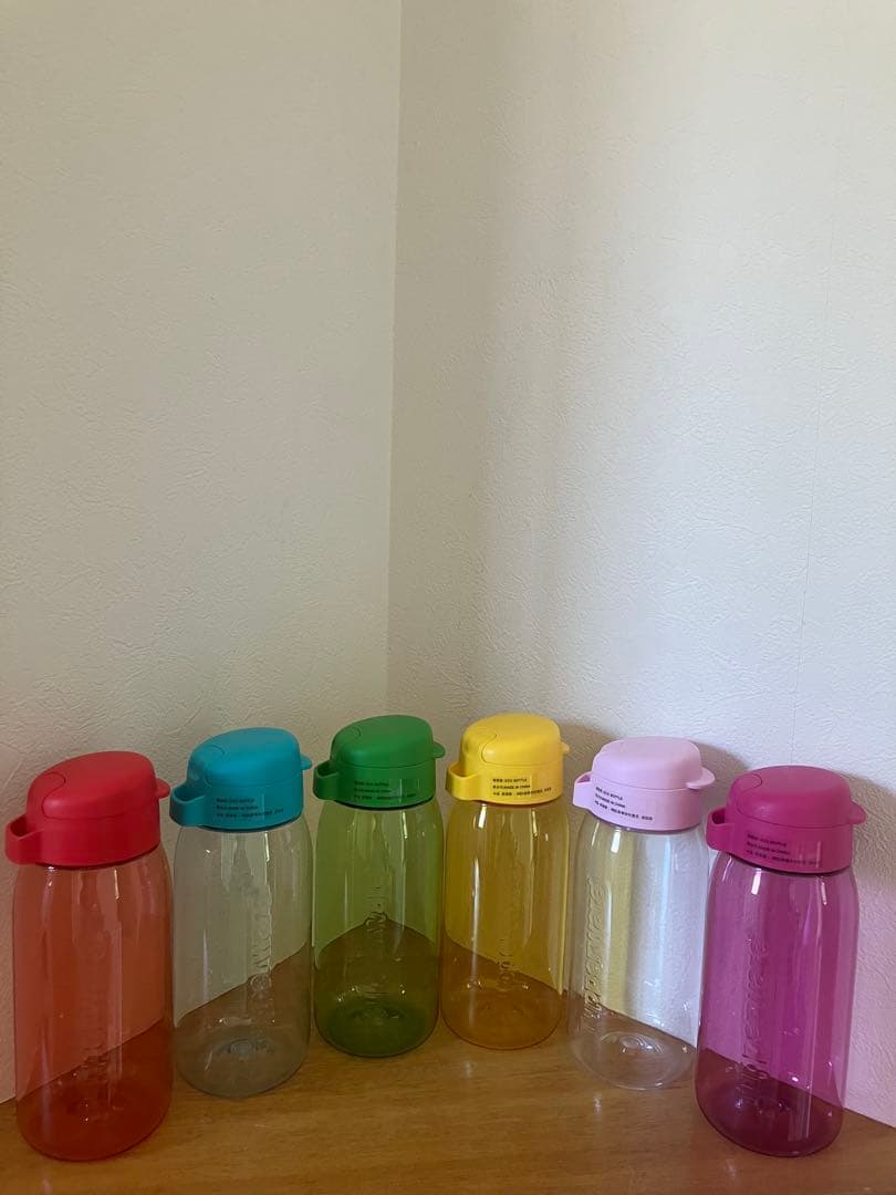 タッパーウェア　6個セット＋エコボトルおまとめ