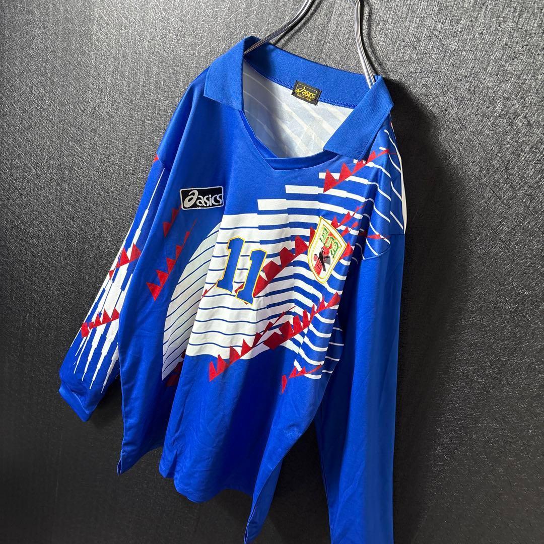 b*9様 【★三浦知良】 古着 サッカー 代表 94 ユニフォーム 11番 ★ド