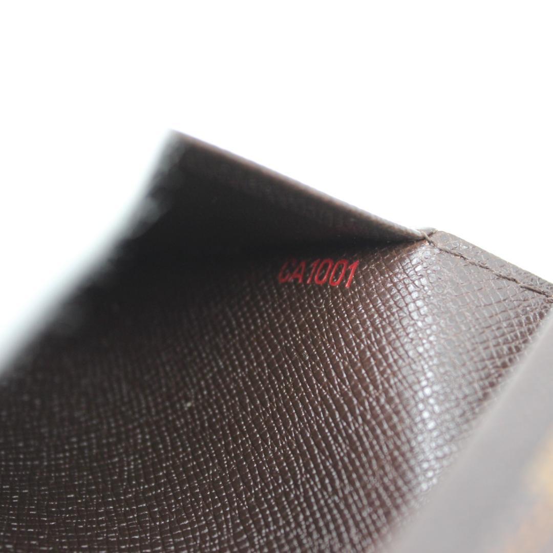 美品 ルイヴィトン ポルトフォイユ トレゾール ダミエ L字ファスナー