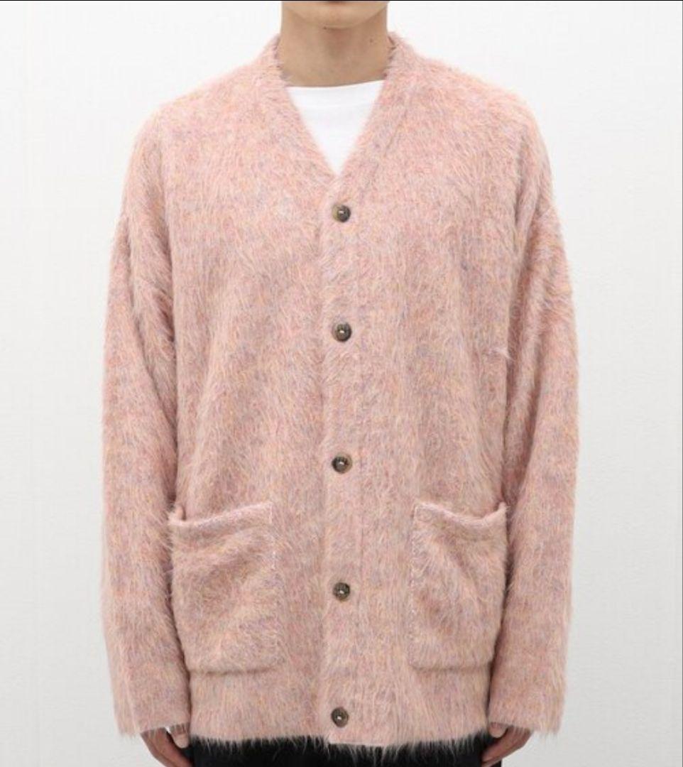THE INOUE BROTHERS アルパカウールシャギーニットカーディガン