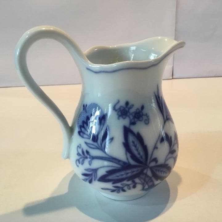 ドイツ Bavaria クリーマー ミルク入れ ブルーオニオン 新品 美品 希少