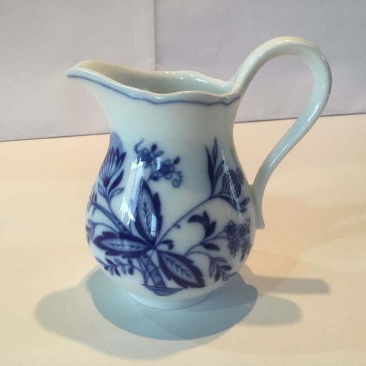 ドイツ Bavaria クリーマー ミルク入れ ブルーオニオン 新品 美品 希少