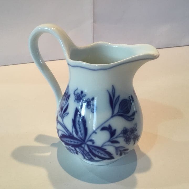 ドイツ Bavaria クリーマー ミルク入れ ブルーオニオン 新品 美品 希少
