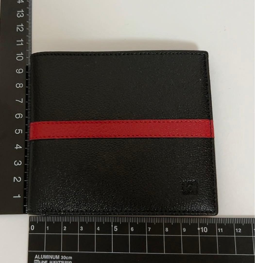 ロエベ　LOEWE 折り財布　ブラック　未使用品　紙幣　カード