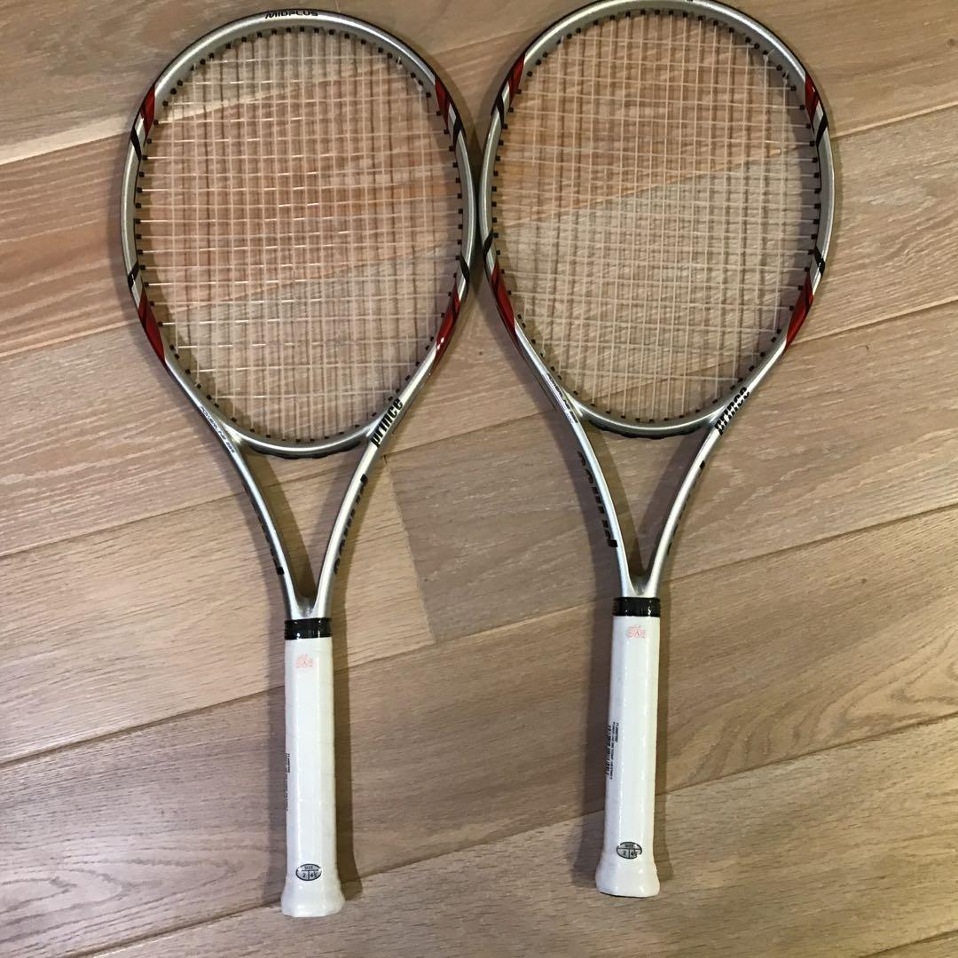 【新品未使用】prince POWERLINE285テニスラケット　2本セット