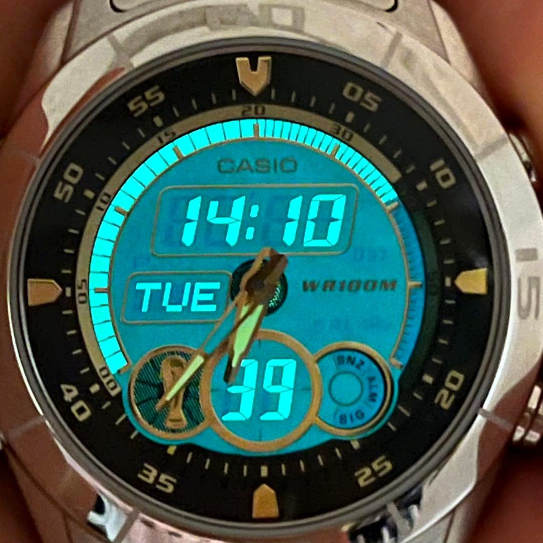 【未使用】CASIO　2006ドイツW杯モデル QZ WEF-115WC 腕時計