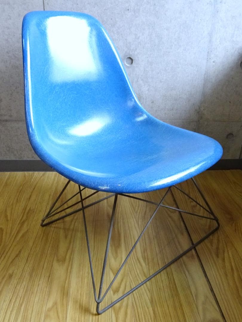 ■希少■ ハーマンミラー ヴィンテージ サイドシェル【ミディアムブルー】