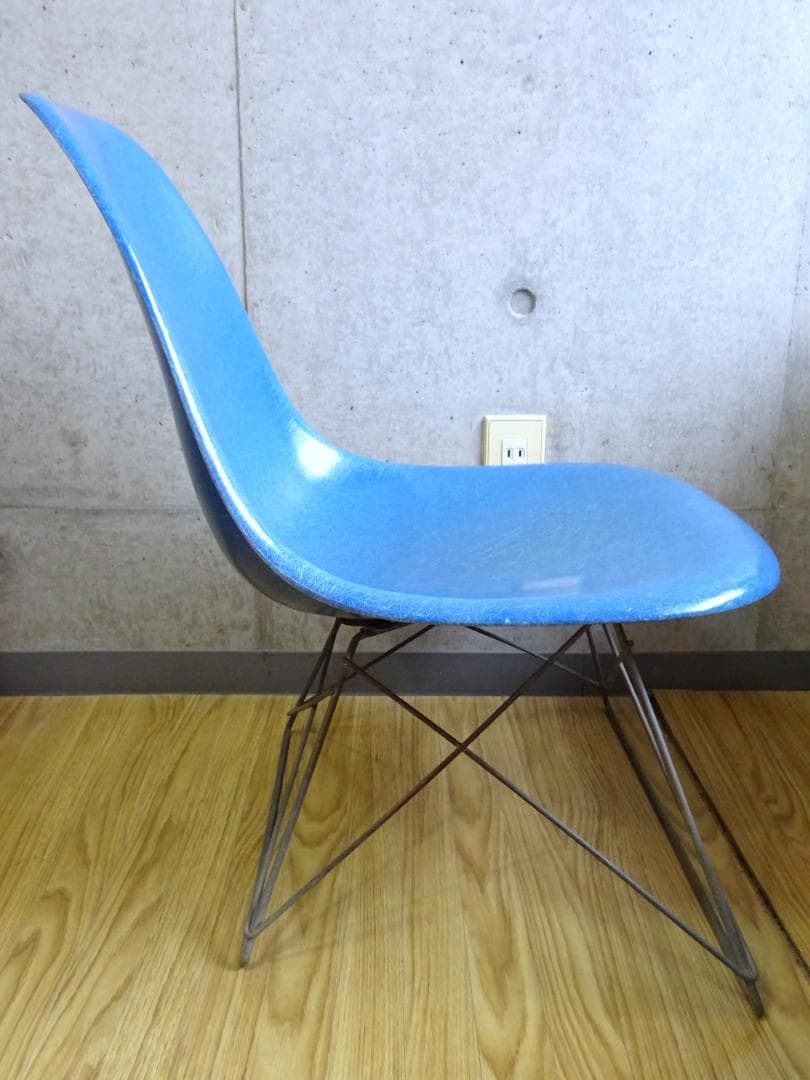 ■希少■ ハーマンミラー ヴィンテージ サイドシェル【ミディアムブルー】
