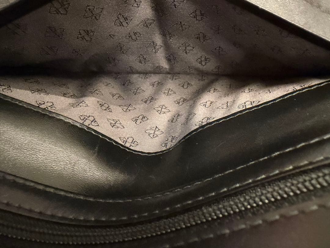 小物 BLACK COLLECTION LONG WALLET WITH ZIP