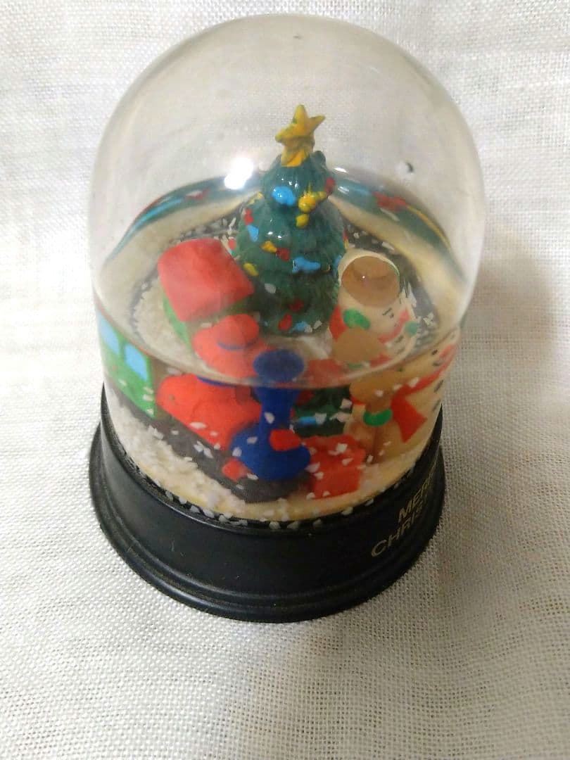 サンタクロース　クリスマス　HEIDEL スノードーム　ゆびのりピピ　雑貨