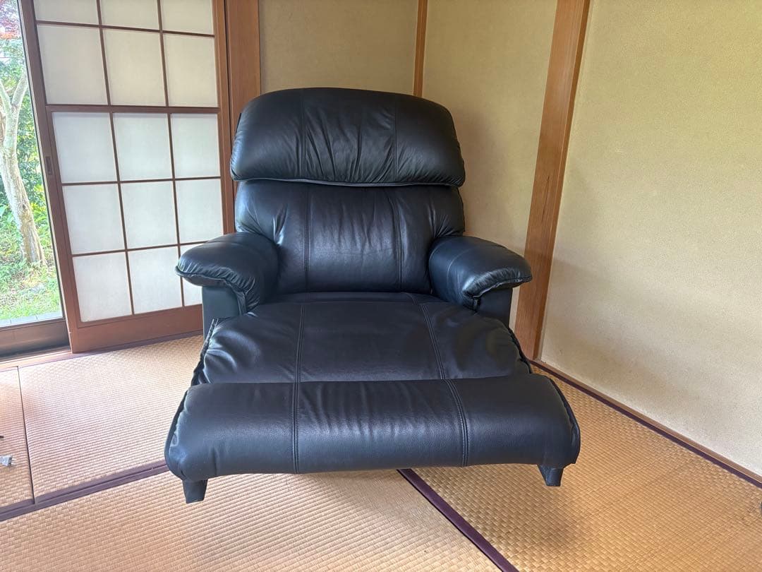 LA-Z-BOYレイジーボーイ　ロッキングリクライナー 一人掛けソファ 黒