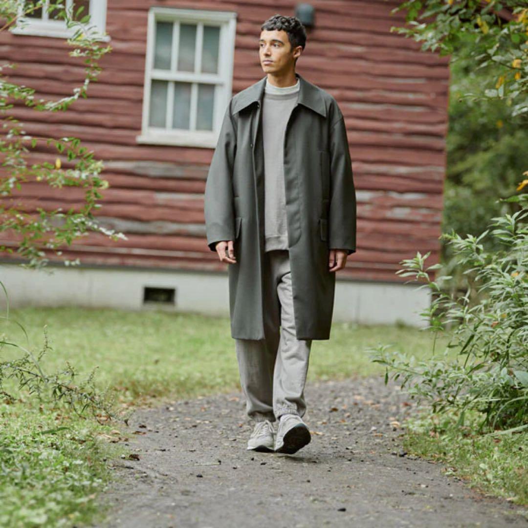 ジャケット・アウター MARKAWARE MAC COAT ORGANIC WOOL TROPICAL