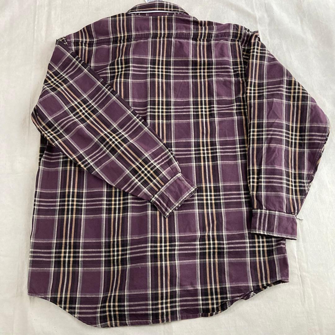未使用 90年代 カーハート Carhartt 長袖 ボタンダウンチェックシャツ