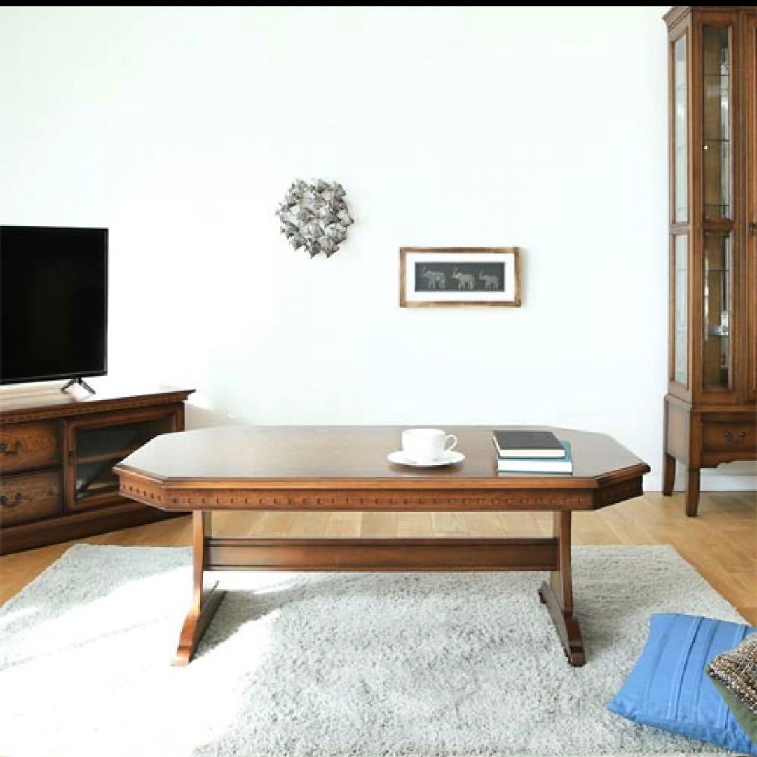 旭川家具 加藤木工 Brooks ブルックス センターテーブル 八角形