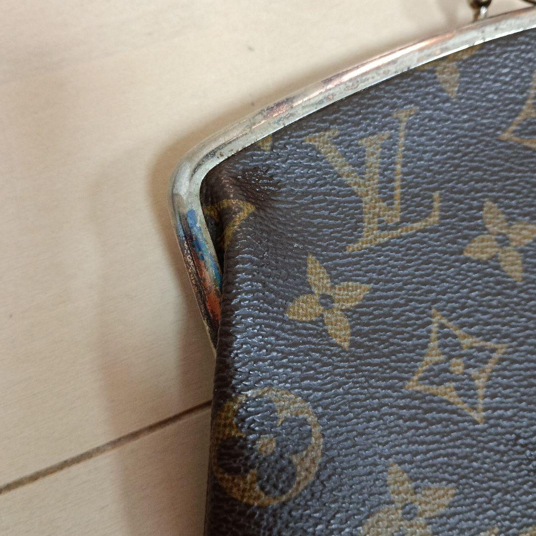 LOUIS VUITTON　がま口ポーチ　USA ヴィトン　バケット　付属品