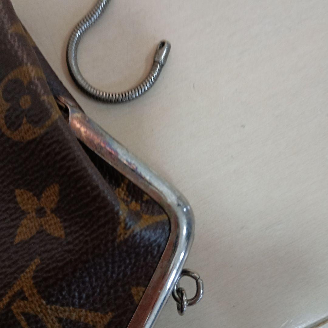 LOUIS VUITTON　がま口ポーチ　USA ヴィトン　バケット　付属品