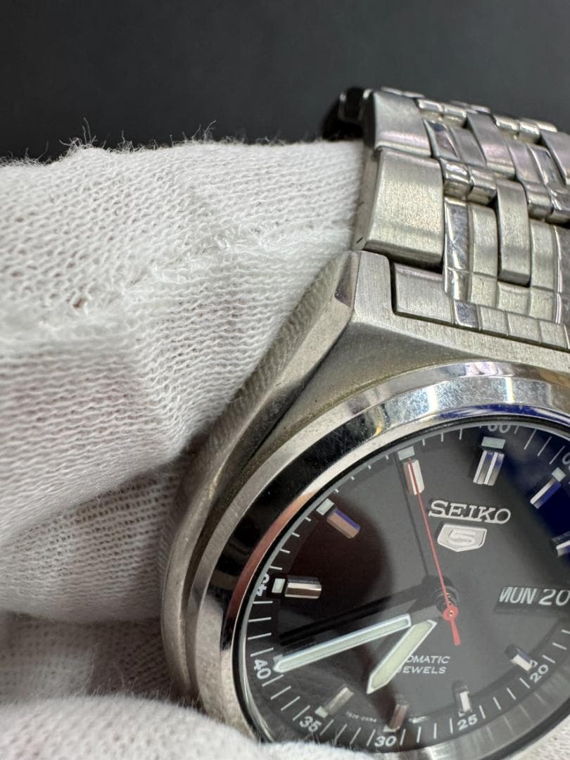 【稼働】SEIKO5 セイコー5 7S26-02E0 自動巻き 腕時計