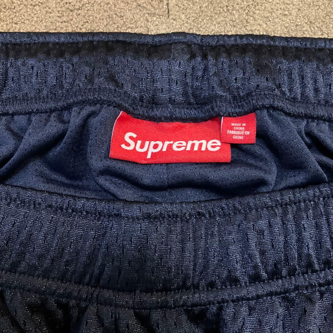 Supreme ネイビー ハーフパンツ
