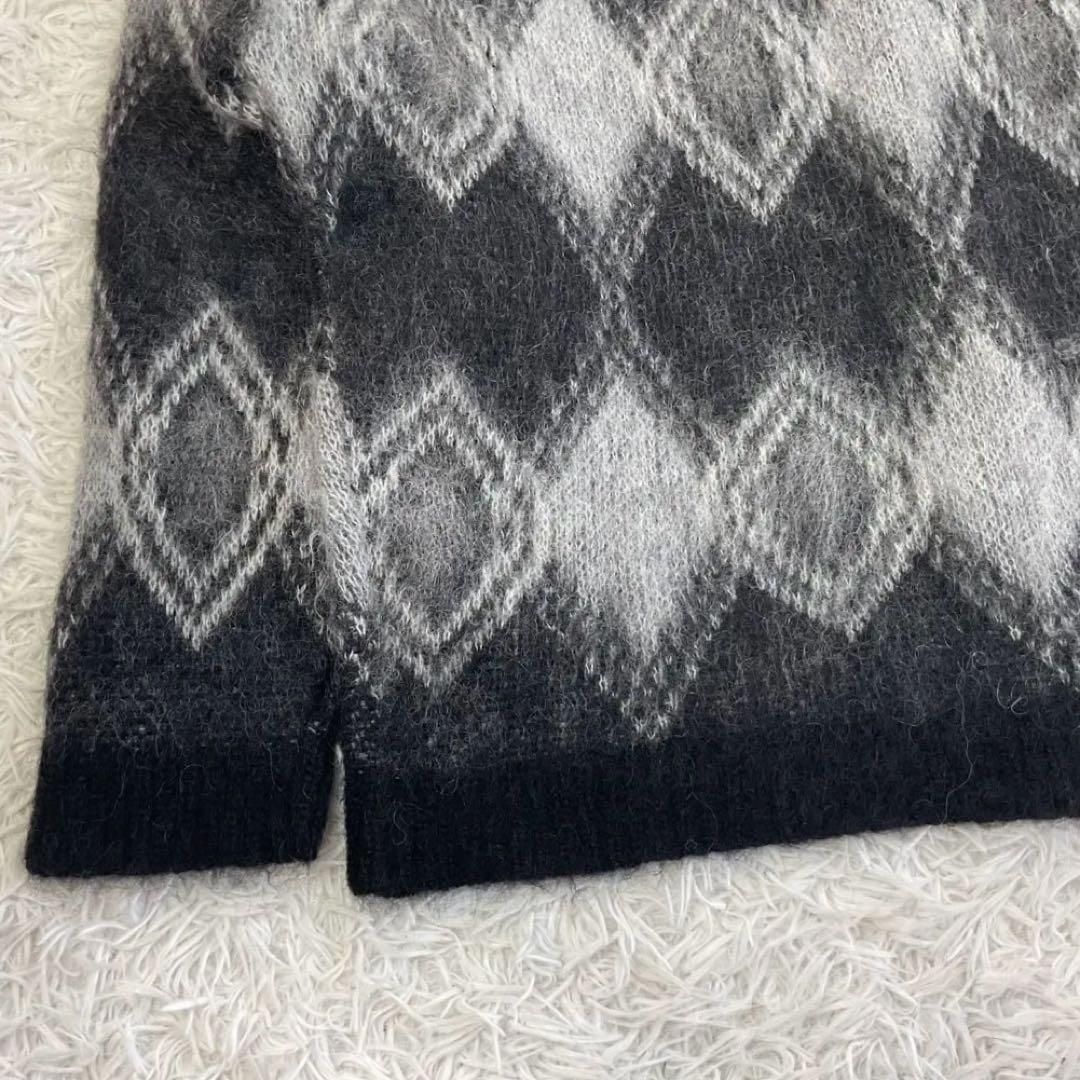 目*）様 ジャーナルスタンダード　アーガイル柄　モヘアカーディガン　カートコバー