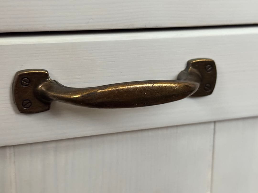 フラップ式カントリー調薄型シューズラック 2段 靴箱　下駄箱