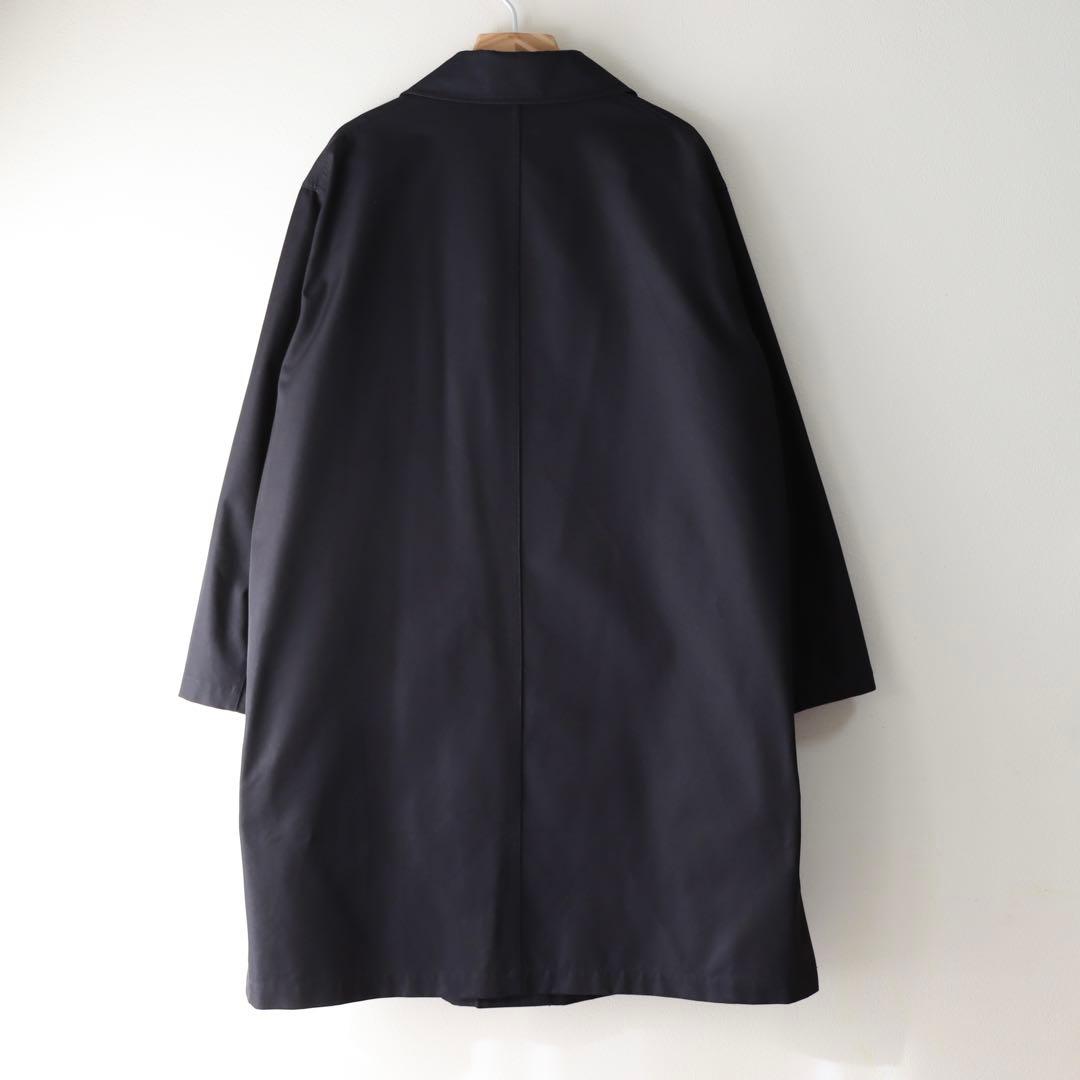 【未使用・タグ付】ユニクロU　ステンカラーコート　09ブラック　L／442167