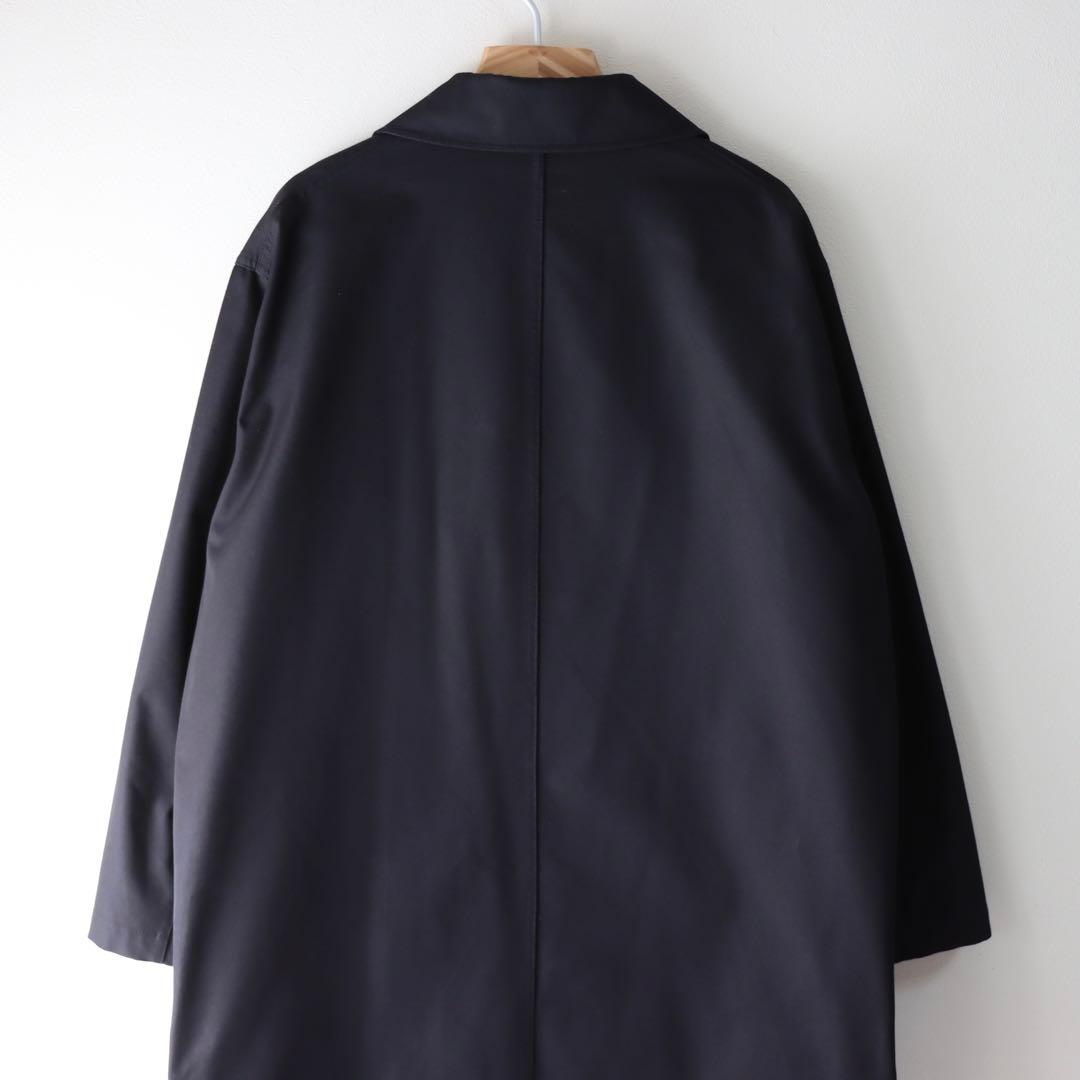 【未使用・タグ付】ユニクロU　ステンカラーコート　09ブラック　L／442167