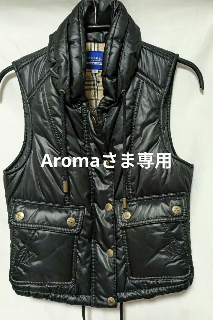 ブラック ダウンベスト 4ポケット