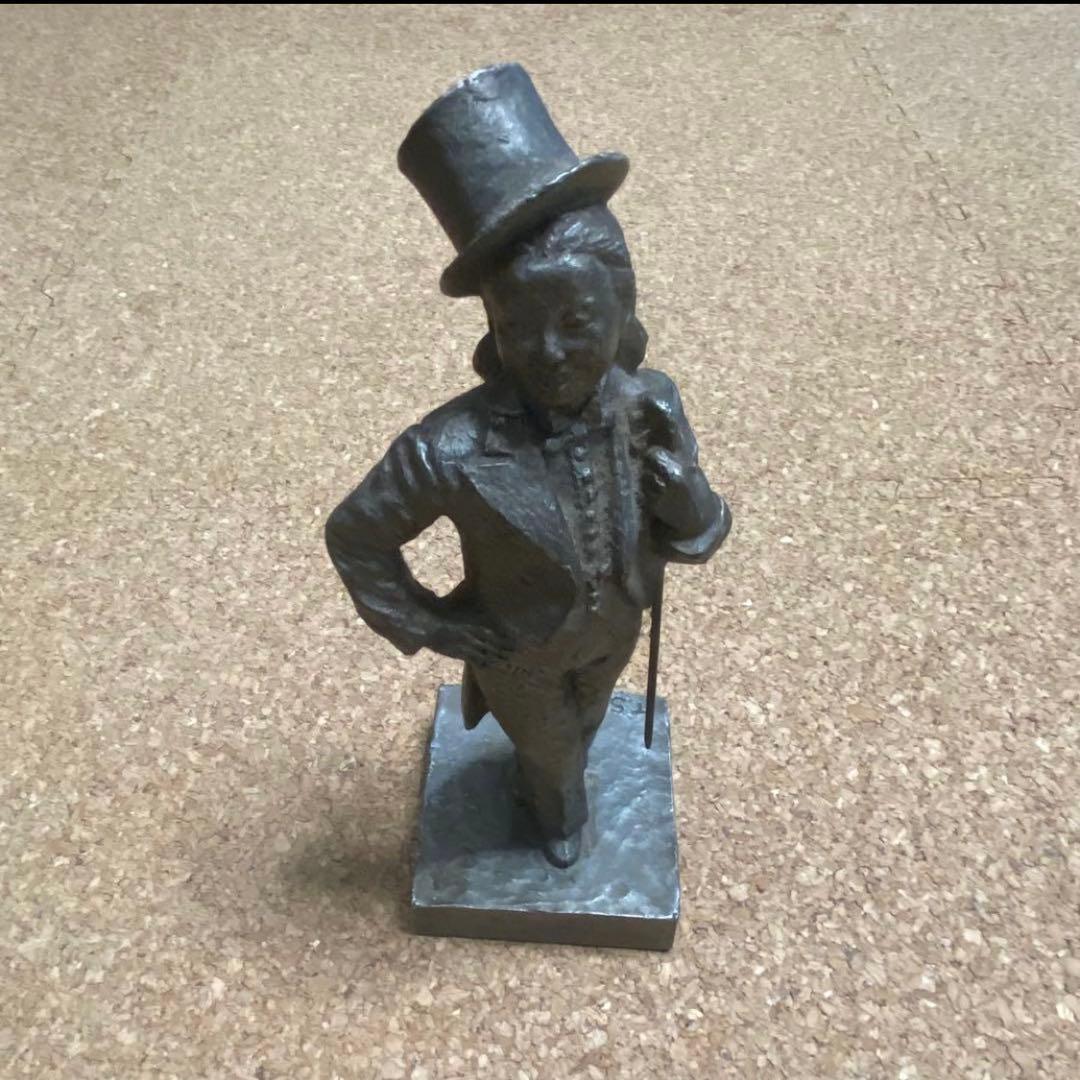 美品非売品 1971年『美空ひばり』芸能生活25周年記念 進藤武松作 ブロンズ像