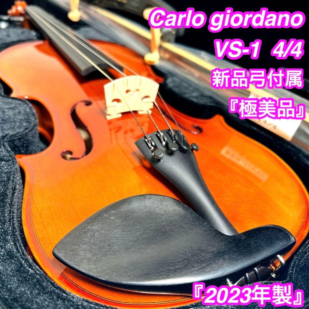 【極美品】Carlo giordano VS-1 4/4 バイオリン　2023年