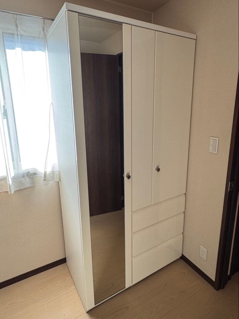 ニトリ　マルチタンス　ホワイト　※購入前にコメント下さい