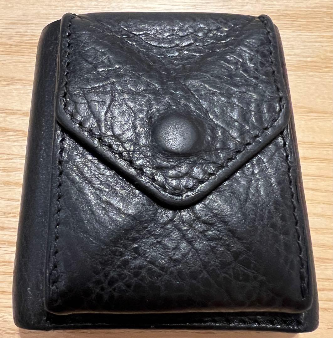 と*も様 Hender Schemer エンダースキーマー ネイビー　三つ折り財