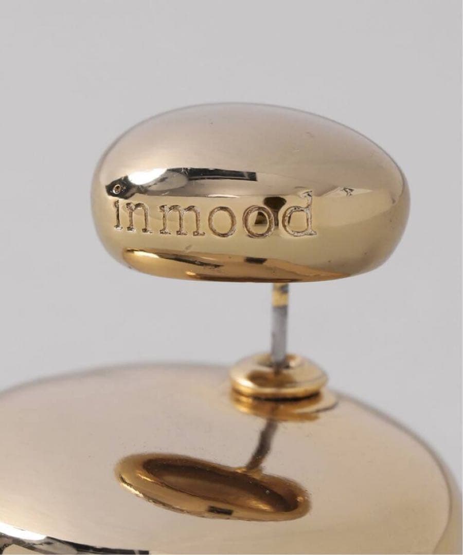 NOBLE in mood/インムード STONE MOON BACK ピアス