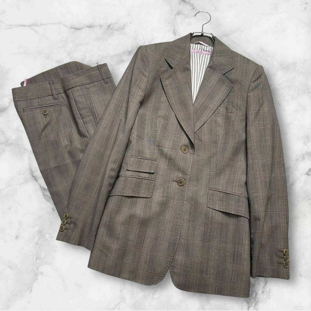 ピーエス ポールスミス　パンツ セットアップ　グレンチェック　上40下38
