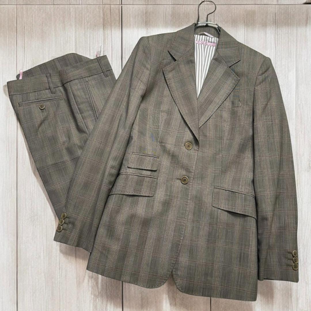 ピーエス ポールスミス　パンツ セットアップ　グレンチェック　上40下38
