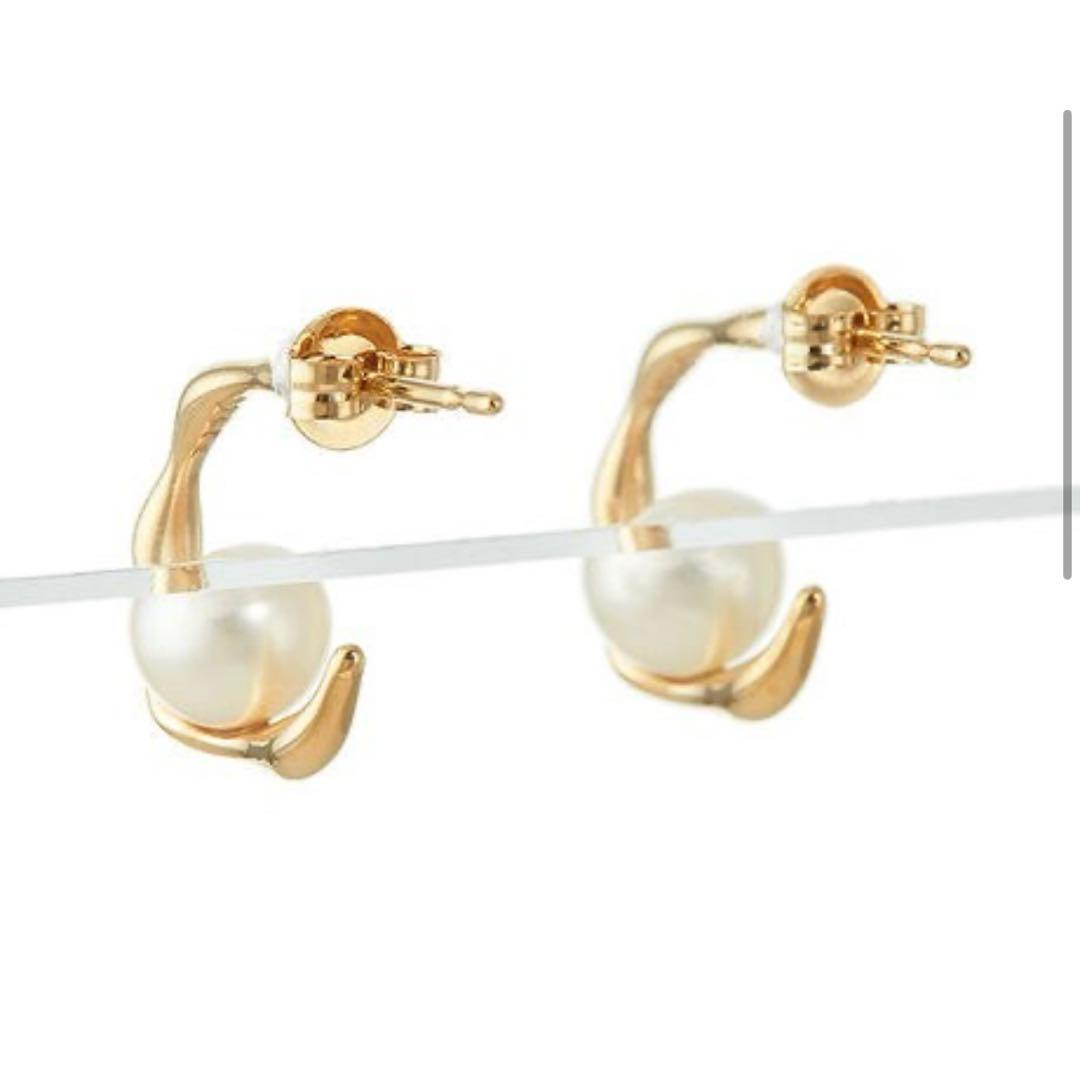 【最終お値下げ】 agete k10 パール ピアス