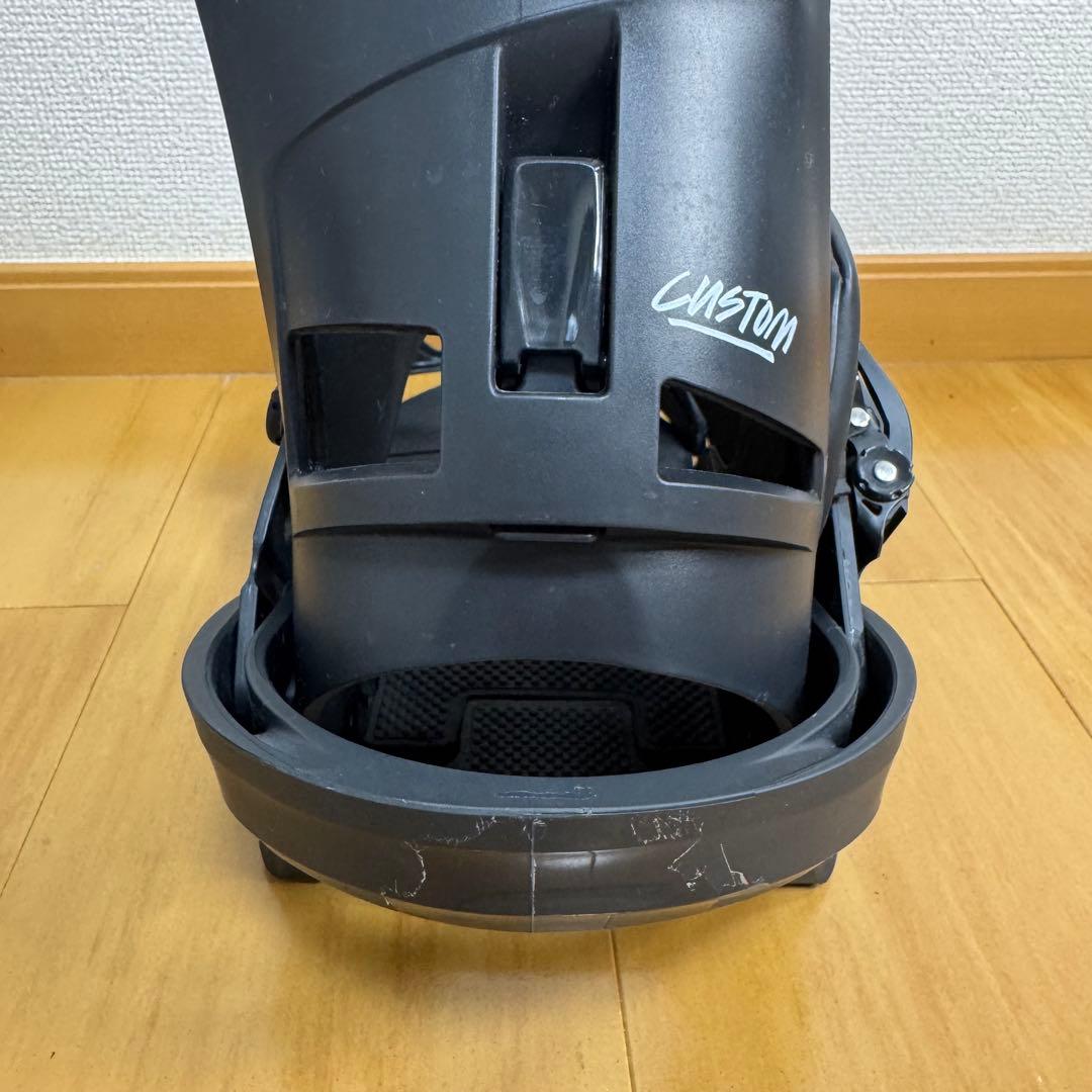 BURTON CUSTOM ビンディング Lサイズ ブラック　グラトリ　ラントリ