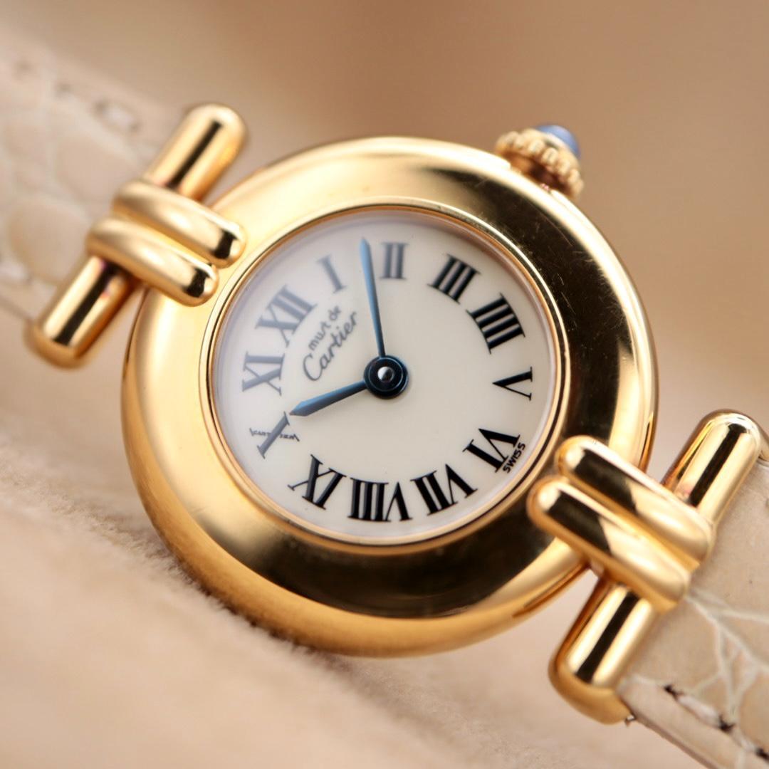美品 Cartier カルティエ マスト コリゼ 590002 ヴェルメイユ