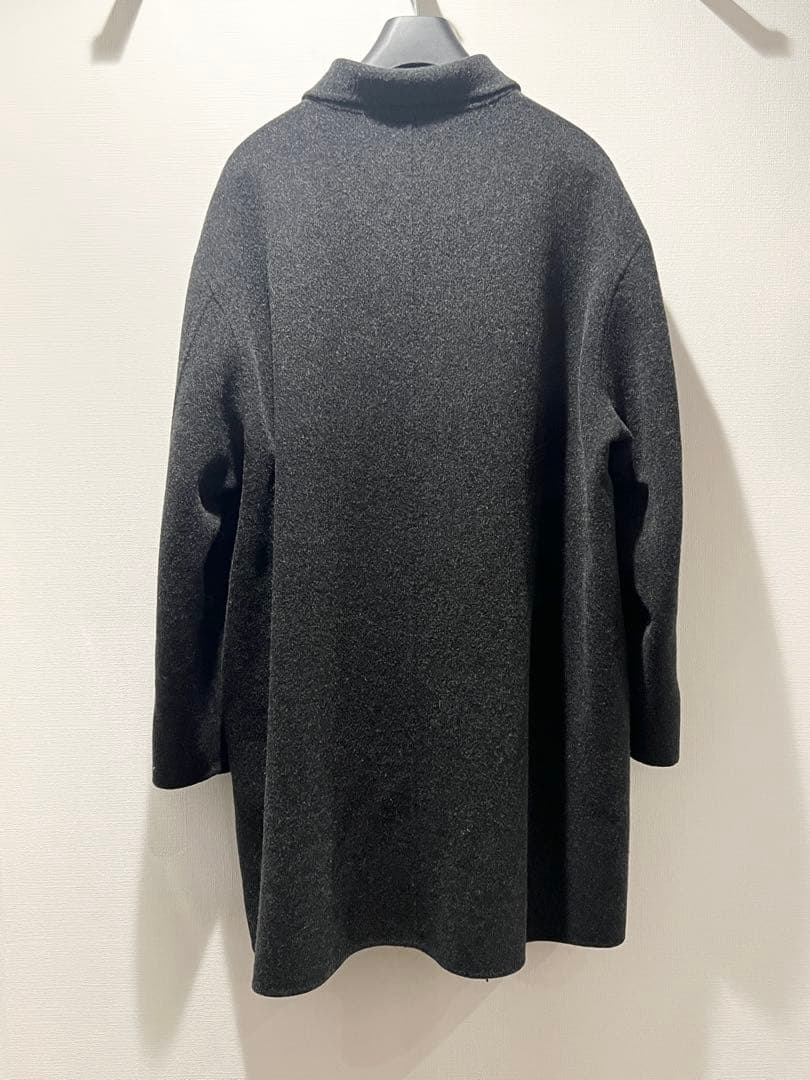 COS オーバーサイズ キャンプカラー コート ダークグレー