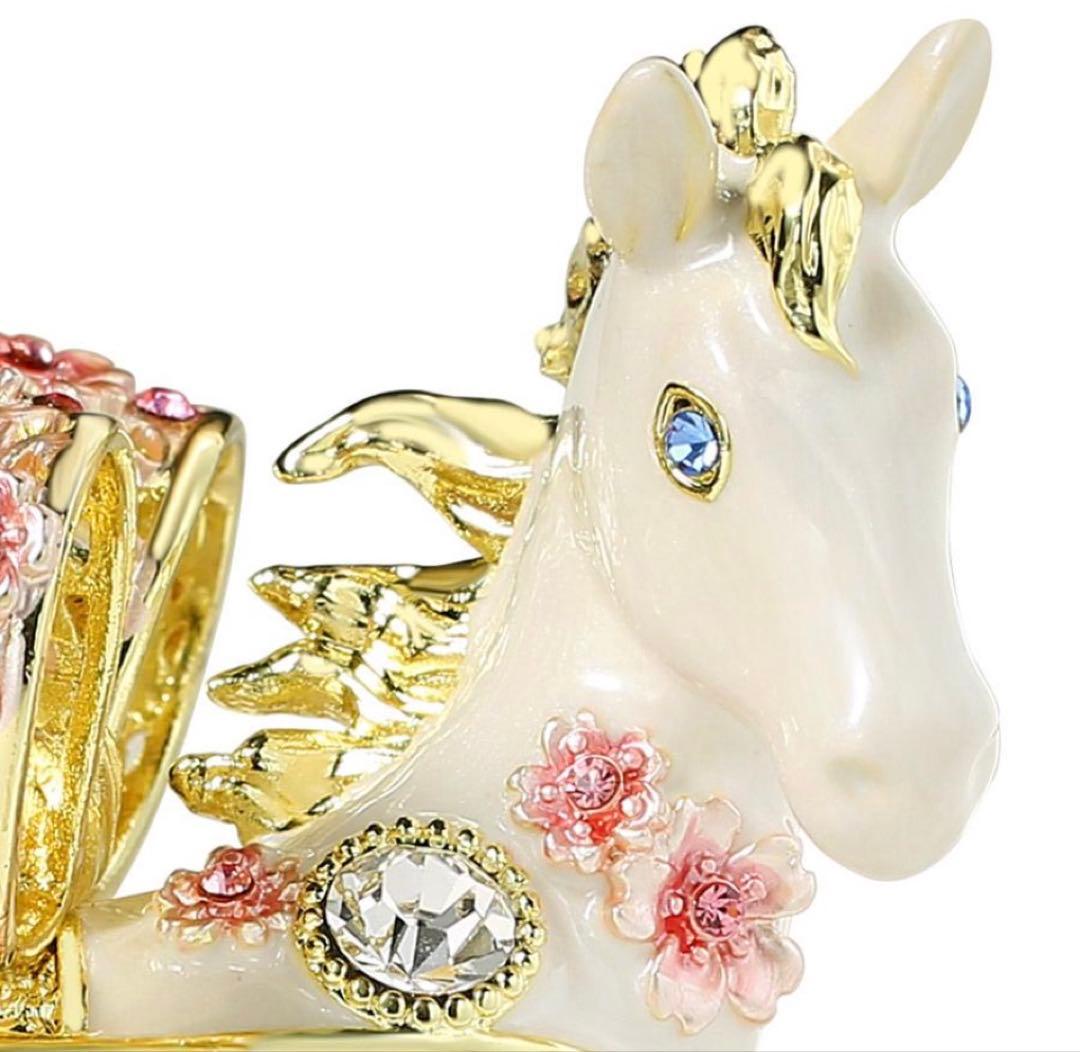 正規品 桜小馬 新品 東京銀座ピカルス 午年 馬 干支置物 桜 ピィアース